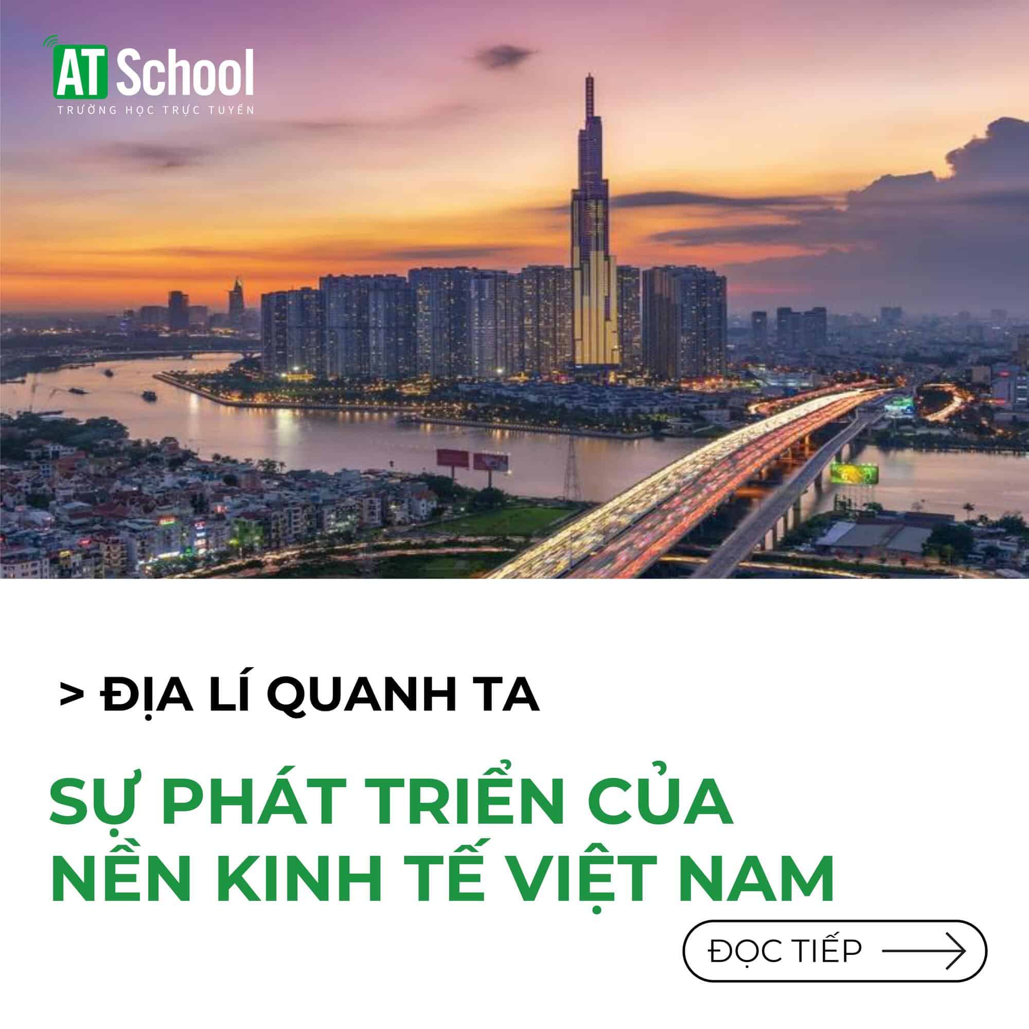 Sự phát triển của nền kinh tế Việt Nam