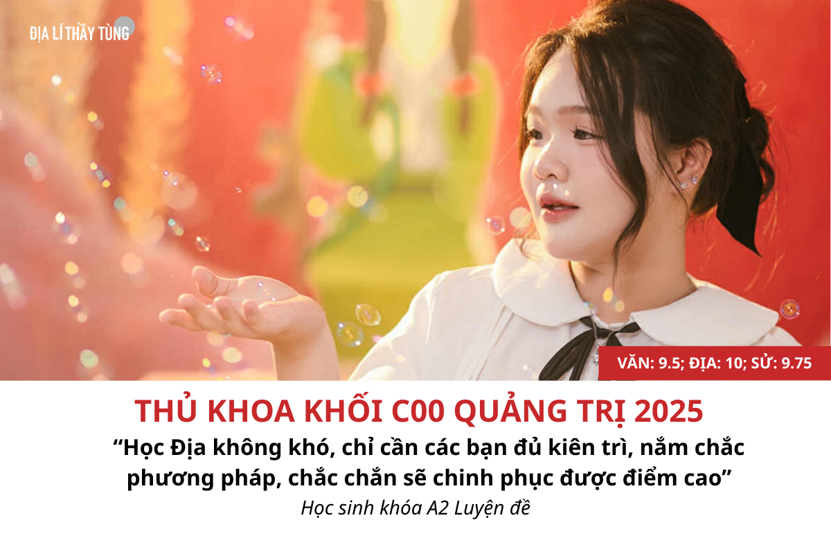 Lê Khánh Ngọc - Thủ khoa khối C00 tỉnh Quảng Trị 2025