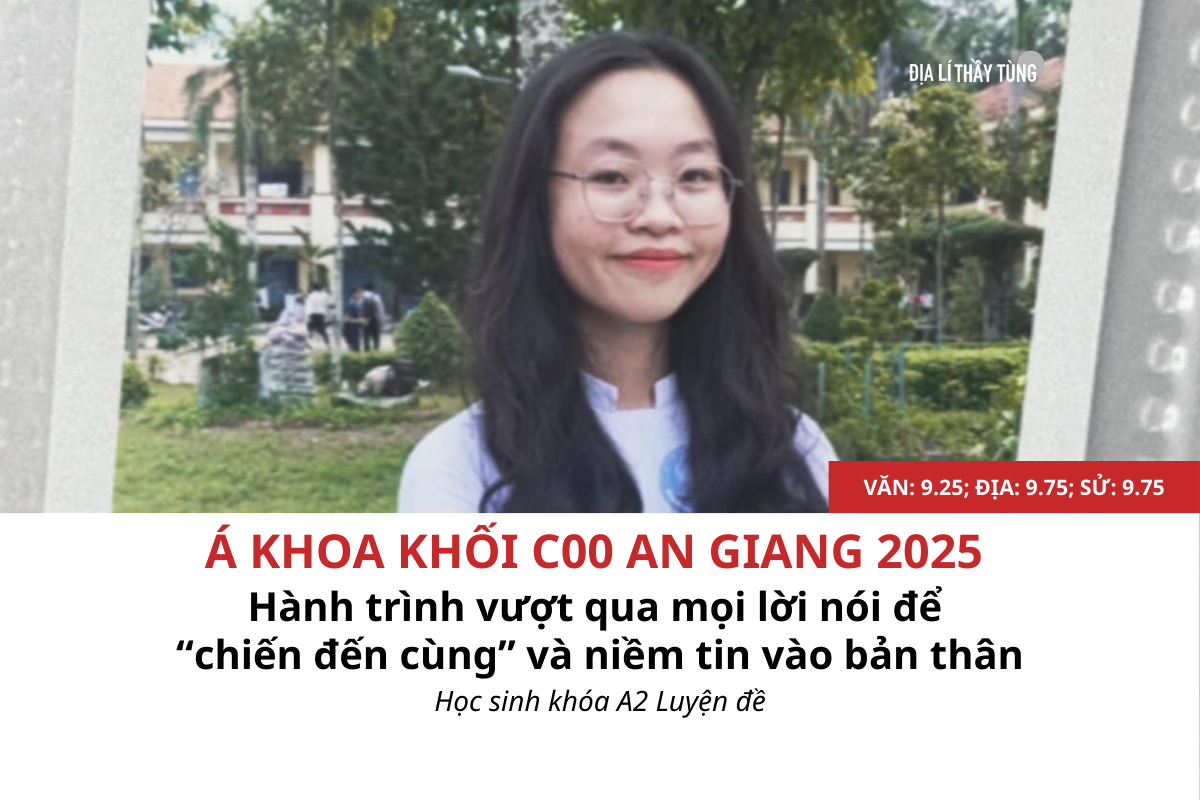 Á khoa khối C00 tỉnh An Giang 2025