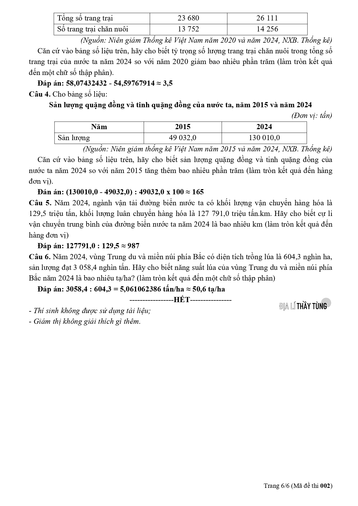 Đề thi thử tốt nghiệp THPT môn Địa lí năm 2025 – 2026 SỞ GD&DT Đồng Tháp