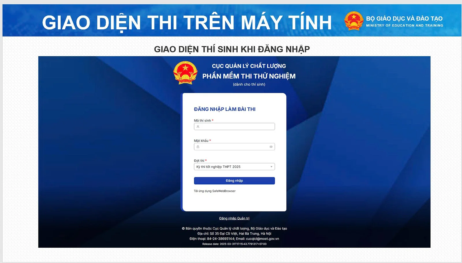 Chưa thí điểm thi tốt nghiệp THPT trên máy tính năm 2027