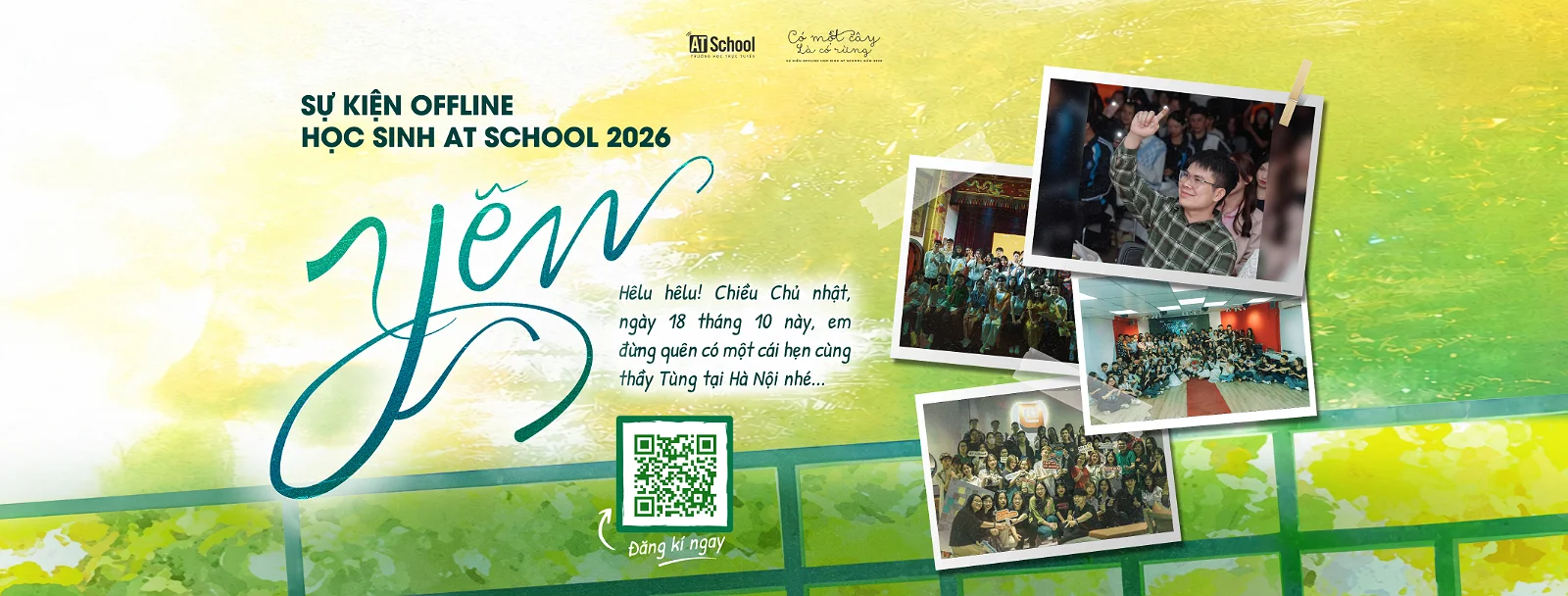 Sự kiện offline học sinh thầy Tùng địa lí 2026